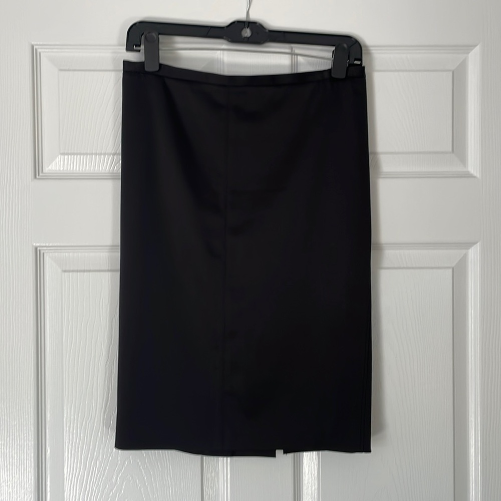 Vintage BCBGMAXAZRIA Satin pencil skirt